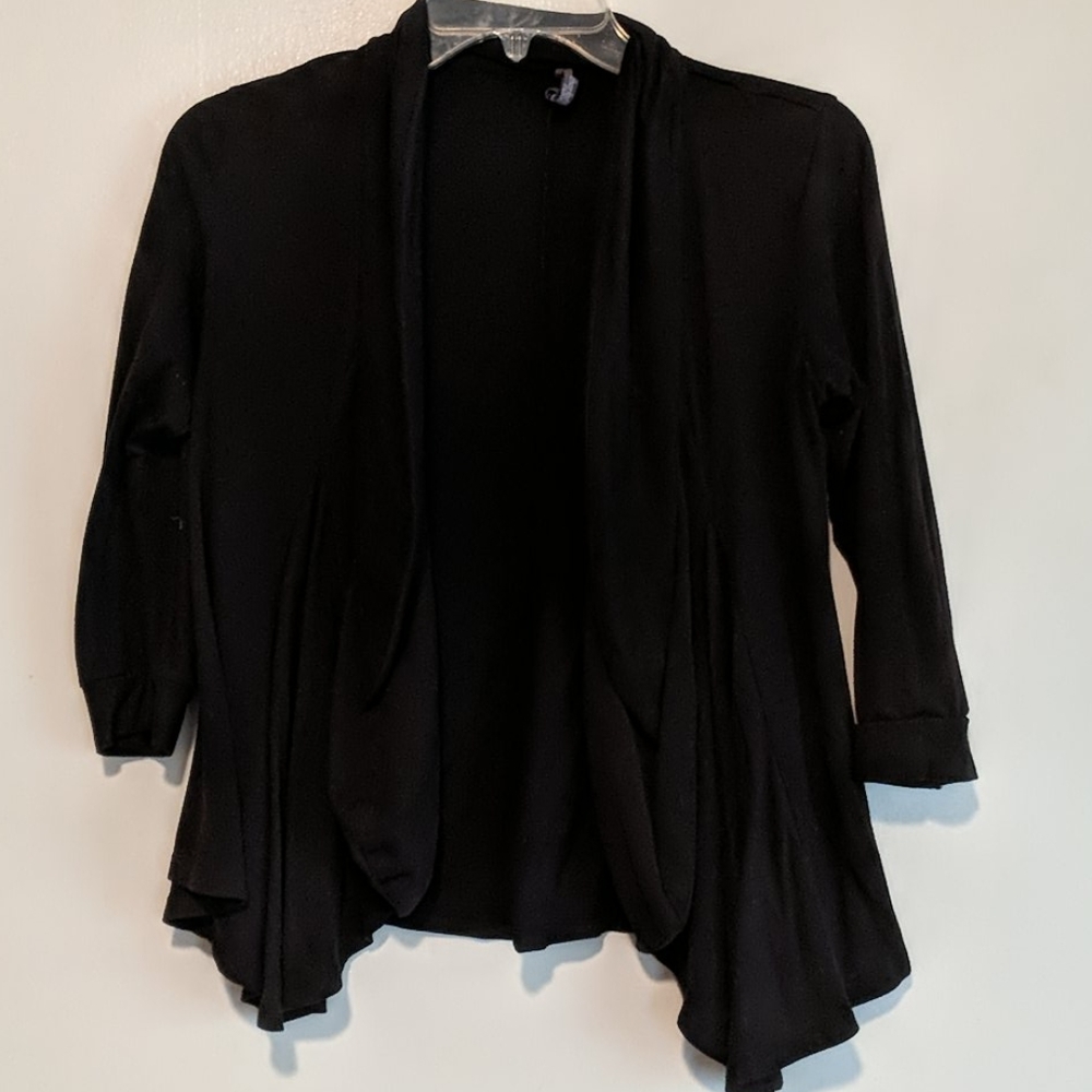 Charlotte Russe Black Cardigan/Blazer. Size Small